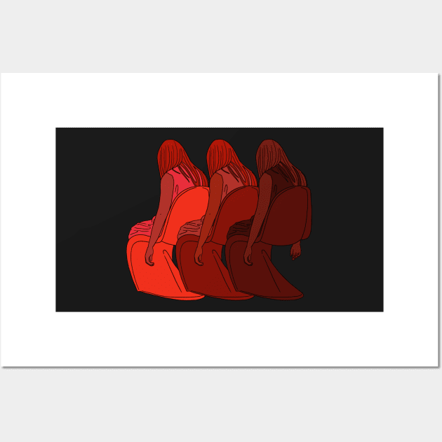 "Beyond the Black Rainbow" Wall Art by motelgemini